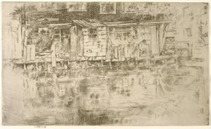 Long House, Dyers, Amszterdam, 1889 alkotó: James Abbott McNeill Whistler