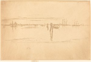 Hosszú lagúna, 1880. alkotó: James Abbott McNeill Whistler