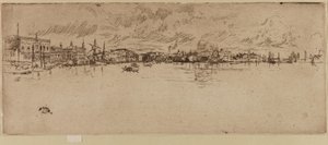Hosszú Velence, 1879-1880. alkotó: James Abbott McNeill Whistler