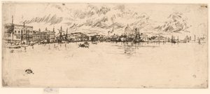 Hosszú Velence, 18791880. alkotó: James Abbott McNeill Whistler