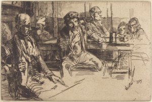 Longshoremen, 1859. alkotó: James Abbott McNeill Whistler