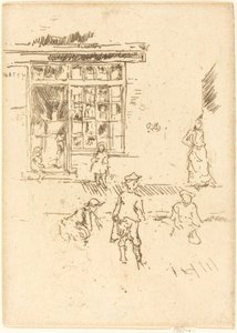 Márványok, c. 1887. alkotó: James Abbott McNeill Whistler