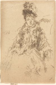 Lenoir kisasszony, c. 1887. alkotó: James Abbott McNeill Whistler