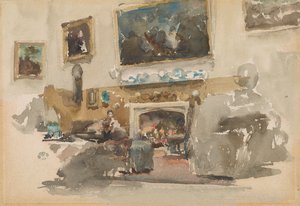 Moreby Hall, 1882-1884. alkotó: James Abbott McNeill Whistler