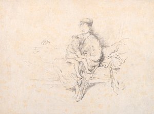 Anya és Gyermeke, 1896. 2. sz. alkotó: James Abbott McNeill Whistler
