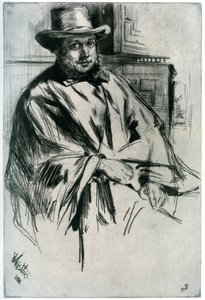 Mann úr, 1860-1904. alkotó: James Abbott McNeill Whistler