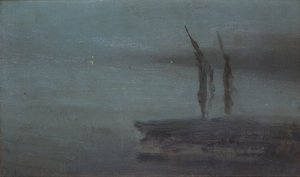 "Nocturne", 1854-1903 alkotó: James Abbott McNeill Whistler