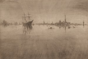Nocturne, 1879-80 alkotó: James Abbott McNeill Whistler