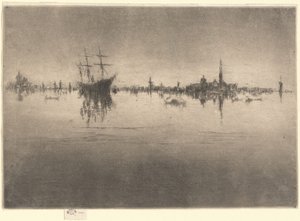 Nocturne, 18791880. alkotó: James Abbott McNeill Whistler