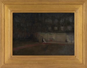 Nocturne: 1872-77 körül (olaj, vászon). alkotó: James Abbott McNeill Whistler
