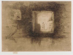 Nocturne: Kemence, 1879-1880. alkotó: James Abbott McNeill Whistler