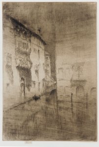 Nocturne: Paloták, 1879-1880. alkotó: James Abbott McNeill Whistler