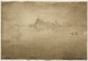 Nocturne, Salute. alkotó: James Abbott McNeill Whistler
