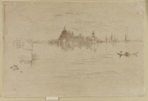 Nocturne: Salute, 1879-1880. alkotó: James Abbott McNeill Whistler
