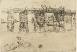 Régi Putney híd alkotó: James Abbott McNeill Whistler