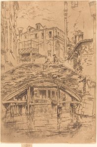 Piovan-híd, 1880. alkotó: James Abbott McNeill Whistler