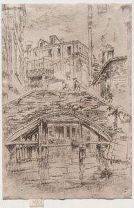 Piovan híd, 1886. alkotó: James Abbott McNeill Whistler
