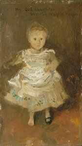 Dorothy Whistler Menpes portréja alkotó: James Abbott McNeill Whistler