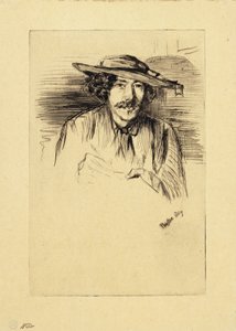 Whistler portréja, 1859 alkotó: James Abbott McNeill Whistler