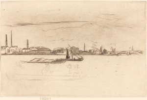 Price gyertya-művei, c. 1875. alkotó: James Abbott McNeill Whistler