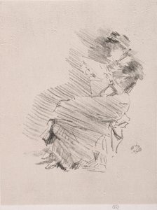 Olvasás, 1879. alkotó: James Abbott McNeill Whistler