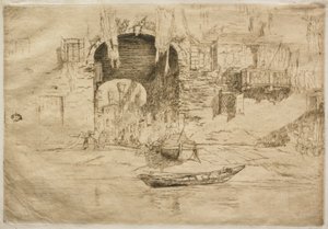 San Biagio. alkotó: James Abbott McNeill Whistler