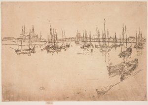San Giorgio a Második velencei sorozatból alkotó: James Abbott McNeill Whistler