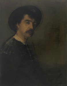 Önarckép, 1870-1875. alkotó: James Abbott McNeill Whistler