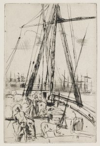 Szállítás Liverpoolban alkotó: James Abbott McNeill Whistler