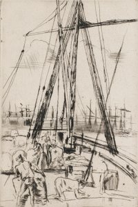 Szállítás Liverpoolban, 1867. alkotó: James Abbott McNeill Whistler
