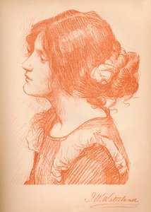 Vázlat egy nőről c1885, 1896 alkotó: James Abbott McNeill Whistler
