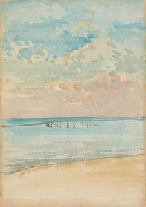 Southend - Naplemente, 1882-1884. alkotó: James Abbott McNeill Whistler
