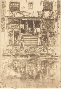 Steps, Amszterdam, 1889. alkotó: James Abbott McNeill Whistler