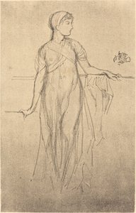 Tanulmány, 1879. alkotó: James Abbott McNeill Whistler