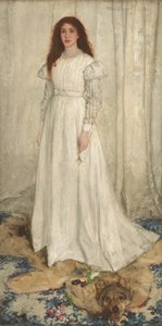 Szimfónia fehérben, 1. sz.: A fehér lány, 1862. alkotó: James Abbott McNeill Whistler