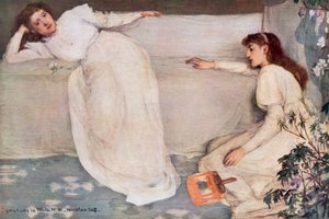 Symphony in White III No., c1867. alkotó: James Abbott McNeill Whistler