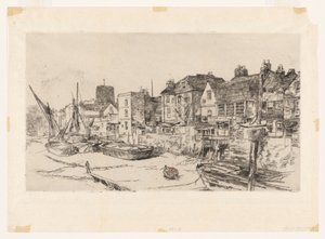 Az "Ádám és Éva", Old Chelsea alkotó: James Abbott McNeill Whistler