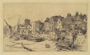 Az „Ádám és Éva”, Old Chelsea, 1878. alkotó: James Abbott McNeill Whistler