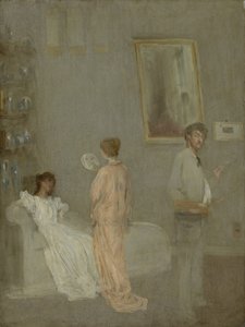 A művész műtermében, 1865/66 alkotó: James Abbott McNeill Whistler