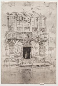 Az erkély. alkotó: James Abbott McNeill Whistler