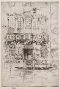 Az erkély, 1886. alkotó: James Abbott McNeill Whistler