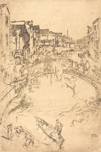 A híd, 18791880. alkotó: James Abbott McNeill Whistler