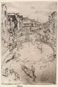 A híd, 1886. alkotó: James Abbott McNeill Whistler