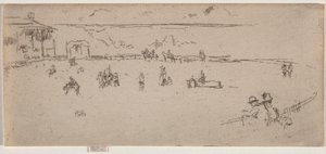Az ütős ló. alkotó: James Abbott McNeill Whistler