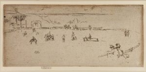 The Bucking Horse, Vadnyugat, 1887. alkotó: James Abbott McNeill Whistler