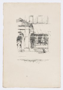 A hentes kutyája alkotó: James Abbott McNeill Whistler