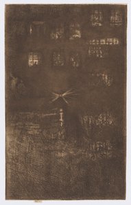 A Táncház: Nocturne alkotó: James Abbott McNeill Whistler