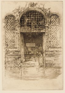 Az ajtónyílás, 1879-1880. alkotó: James Abbott McNeill Whistler