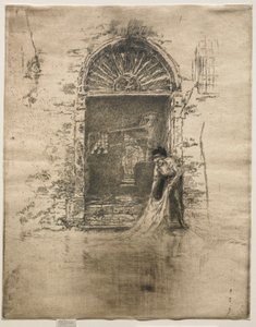 A Dyer. alkotó: James Abbott McNeill Whistler