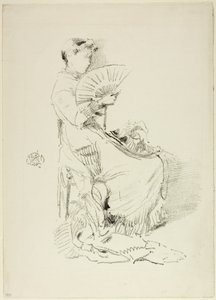 A rajongó, 1879 alkotó: James Abbott McNeill Whistler